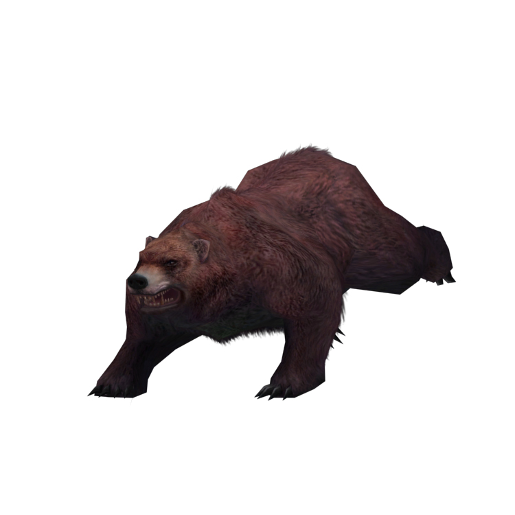 (Animal-0007)-3D-Monster Bear-running